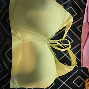 PINK Victoria's Secret Light Yellow Bra